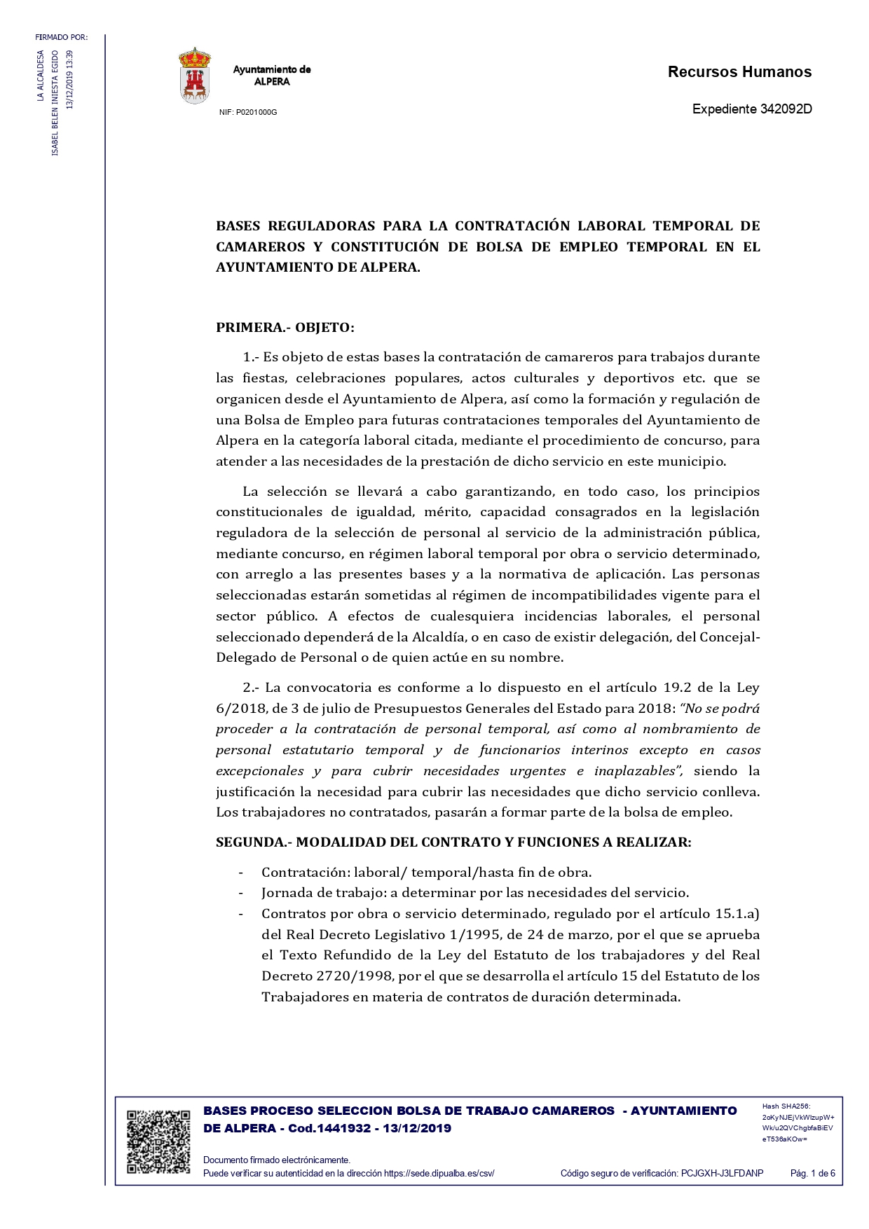 BASES PROCESO SELECCION BOLSA DE TRABAJO CAMAREROS FIRMADO pages to jpg 0001