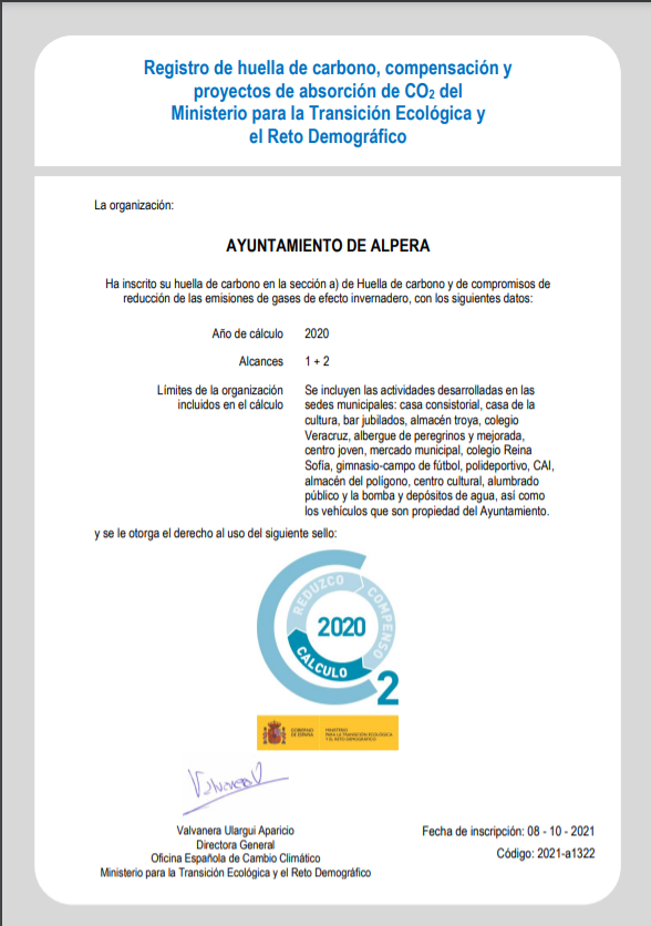 Calculo Huella de carbono